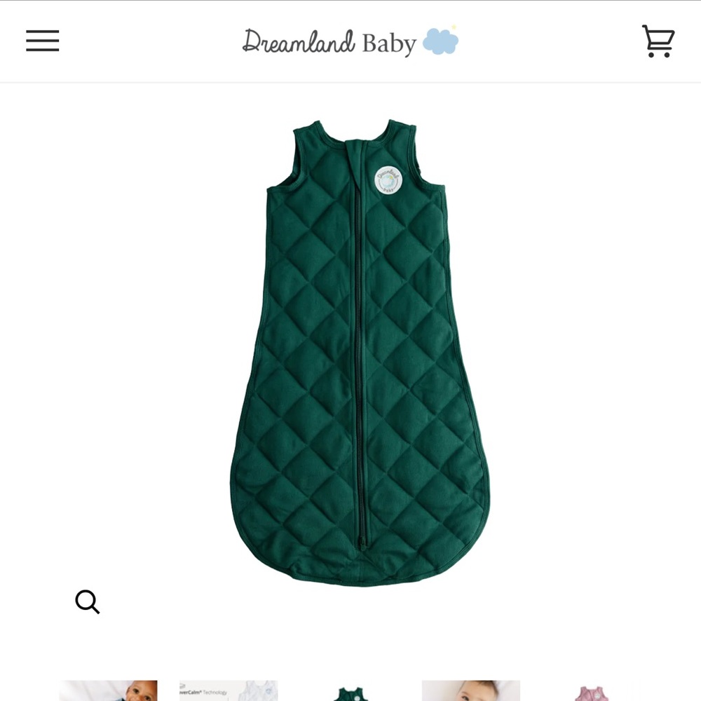 NWT Dreamland Baby Sleep Sack 6-12 Months